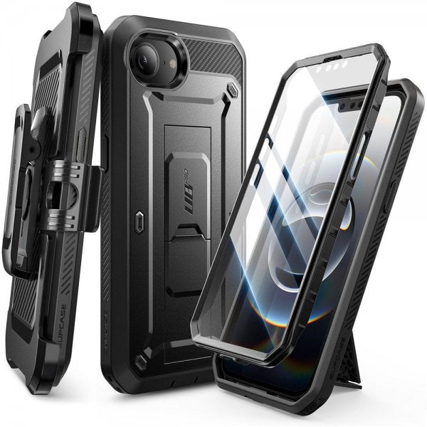 Supcase iPhone 16e/iPhone 17e Deksel UB Pro Svart