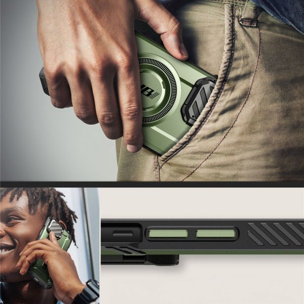 Supcase iPhone 16e/iPhone 17e Deksel UB Mag XT Grønn