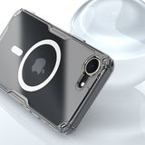 Nillkin iPhone 16e/17e Deksel Nature Pro Series MagSafe Transparent