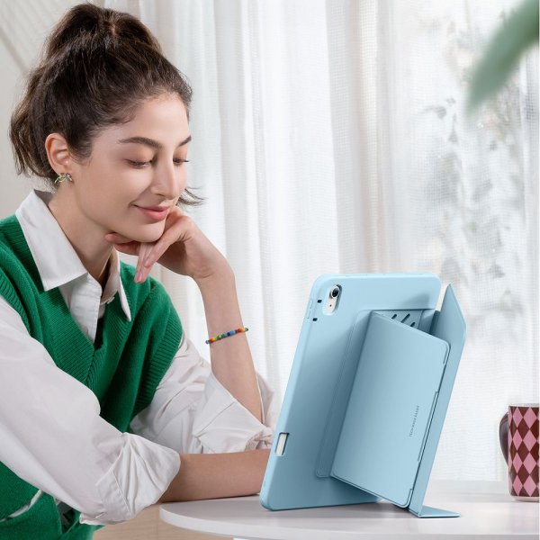 ESR iPad Air 13 (M2/M3) Etui Flip Hybrid Blå