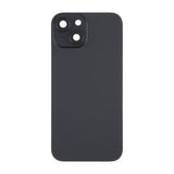 iPhone 15 Plus Bakside Glass med Magnet og Kameralinse - Svart