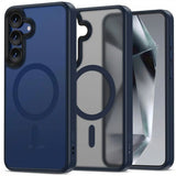 Tech-Protect Samsung Galaxy S25 Deksel MagMat MagSafe Matte Navy