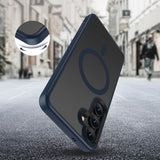 Tech-Protect Samsung Galaxy S25 Deksel MagMat MagSafe Matte Navy