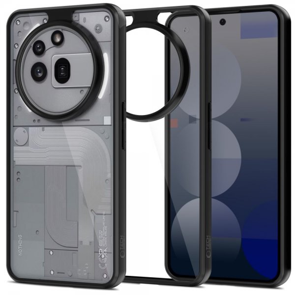 Tech-Protect Nothing Phone (3a) Pro Deksel MagMat Svart
