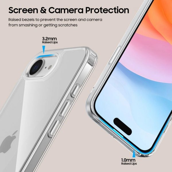 Tech-Protect Nothing Phone (3a) Deksel FlexAir Hybrid Transparent