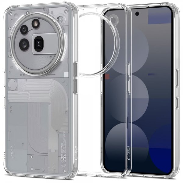 Tech-Protect Nothing Phone (3a) Pro Deksel FlexAir Hybrid Transparent
