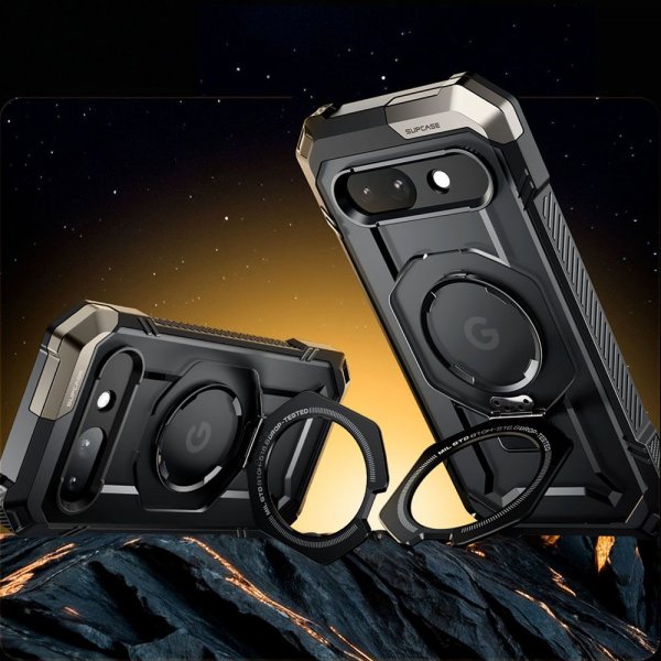 Supcase Google Pixel 9a Deksel UB Grip MagSafe Svart