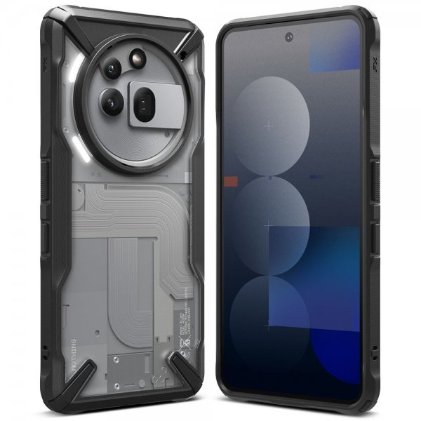 Ringke Nothing Phone (3a) Pro Deksel Fusion X Clear Black
