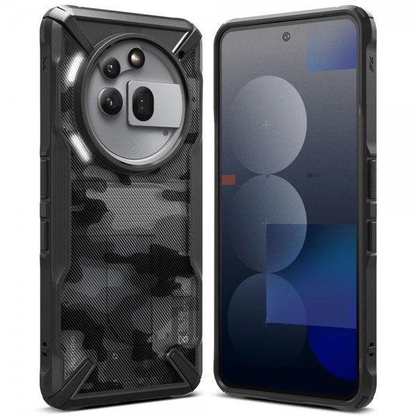 Ringke Nothing Phone (3a) Pro Deksel Fusion X Camo Black