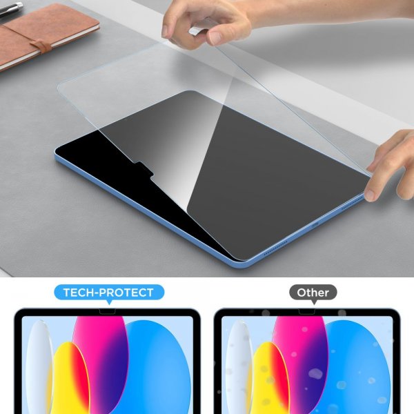 Tech-Protect Samsung Galaxy Tab S10 FE Plus Skjermbeskytter Glass Fit+