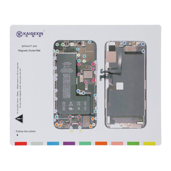 Magnetisk skruvmatte for iPhone 11 Pro