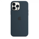Apple Original iPhone 13 Pro Max Deksel Silicone Case MagSafe Abyss Blue