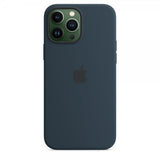 Apple Original iPhone 13 Pro Max Deksel Silicone Case MagSafe Abyss Blue
