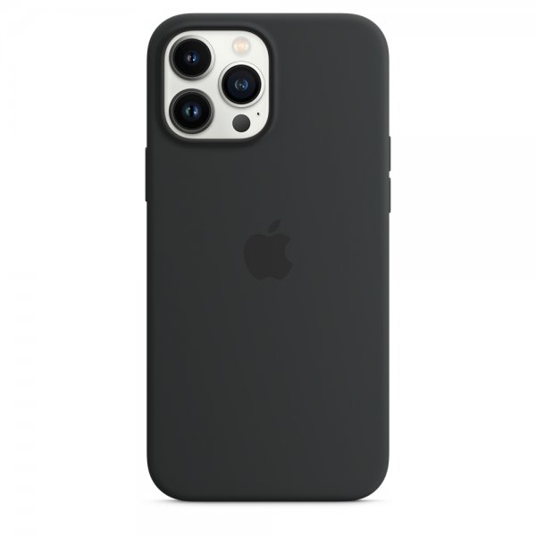 Apple Original iPhone 13 Pro Max Deksel Silicone Case MagSafe Midnight