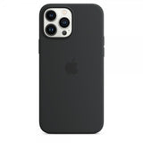 Apple Original iPhone 13 Pro Max Deksel Silicone Case MagSafe Midnight