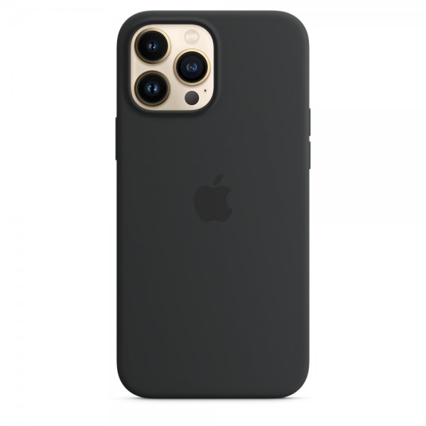 Apple Original iPhone 13 Pro Max Deksel Silicone Case MagSafe Midnight