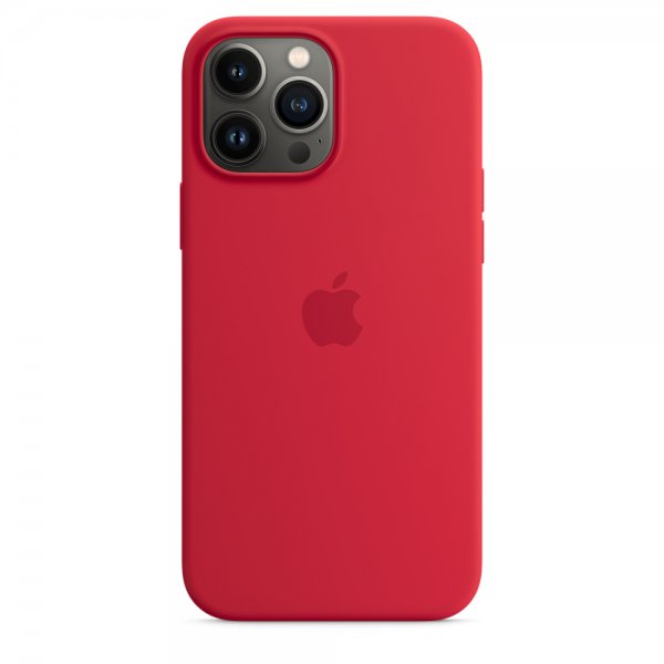 Apple Original iPhone 13 Pro Max Deksel Silicone Case MagSafe RED