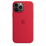 Apple Original iPhone 13 Pro Max Deksel Silicone Case MagSafe RED