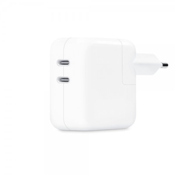 Apple Lader Original 35W USB-C strømadapter med to porter