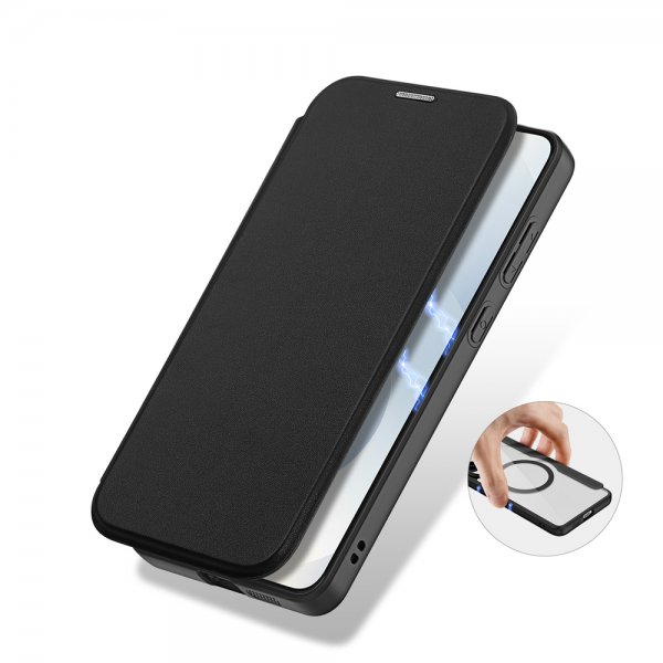 Dux Ducis Samsung Galaxy S25 Edge Etui Skin X Pro Series MagSafe Svart