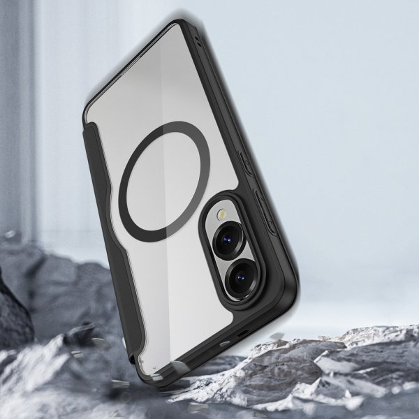Dux Ducis Samsung Galaxy S25 Edge Etui Skin X Pro Series MagSafe Svart