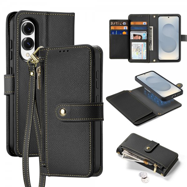 Dux Ducis Samsung Galaxy S25 Edge Etui 2-in-1 Lawa Series MagSafe Svart