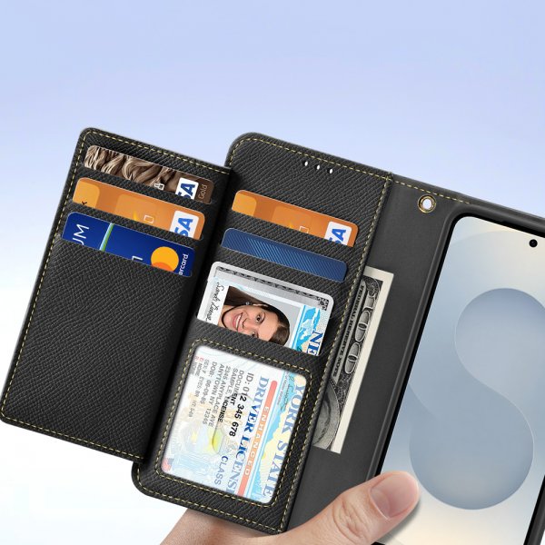 Dux Ducis Samsung Galaxy S25 Edge Etui 2-in-1 Lawa Series MagSafe Svart