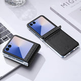 Dux Ducis Samsung Galaxy Z Flip 7 Deksel Bril Series Svart