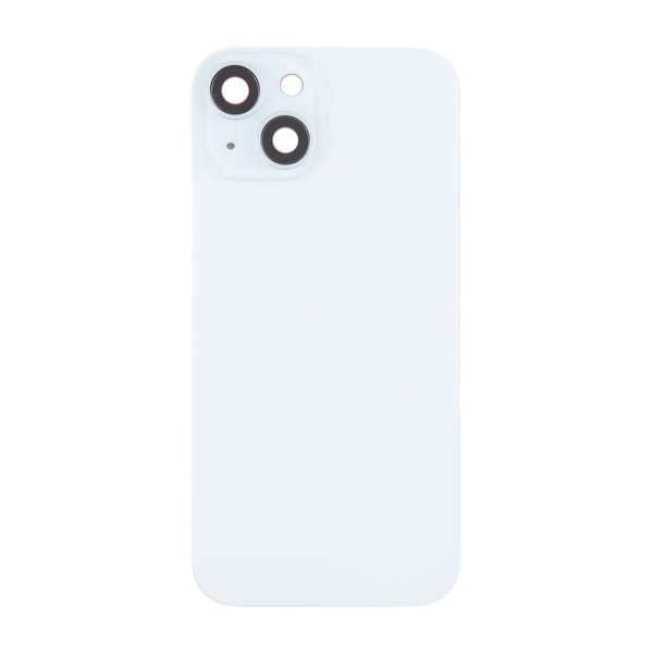 iPhone 15 Baksideglass med Magnet og Kameralinse - Hvit