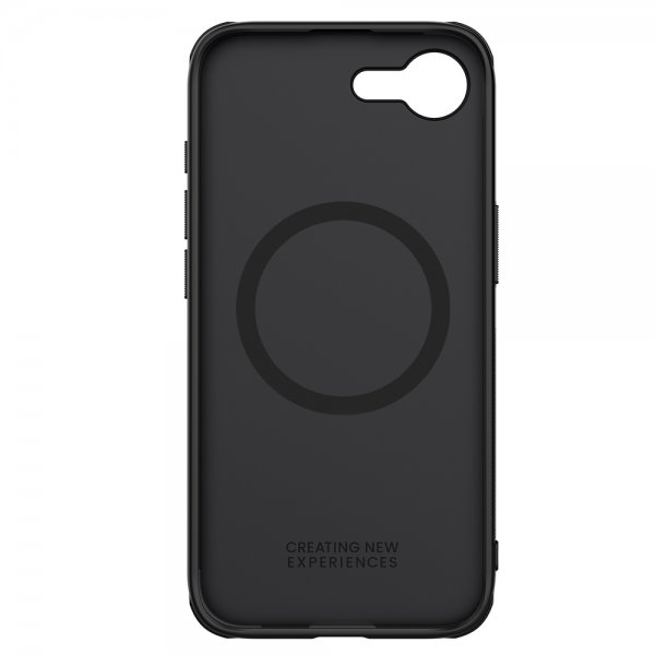Nillkin iPhone 16e/17e Deksel Super Frosted Shield Pro MagSafe Svart