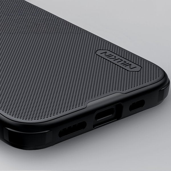 Nillkin iPhone 16e/17e Deksel Super Frosted Shield Pro MagSafe Svart