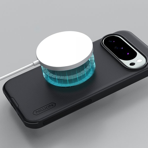 Nillkin Google Pixel 10/Pixel 10 Pro Deksel Super Frosted Shield Pro MagSafe Svart