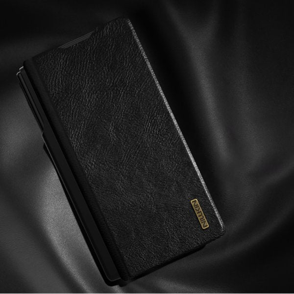 Nillkin Samsung Galaxy Z Fold 7 Etui Qin Pro Leather Svart