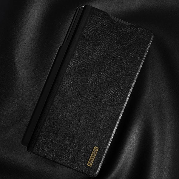 Nillkin Samsung Galaxy Z Fold 7 Etui Qin Pro Leather Svart