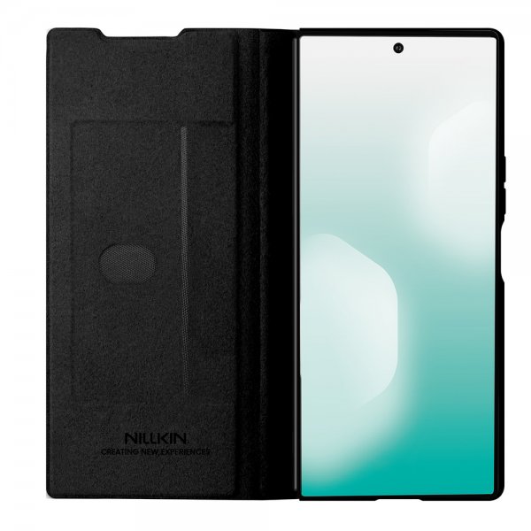 Nillkin Samsung Galaxy Z Fold 7 Etui Qin Pro Leather Svart