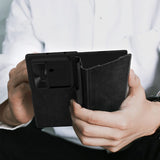 Nillkin Samsung Galaxy Z Fold 7 Etui Qin Pro Leather Svart