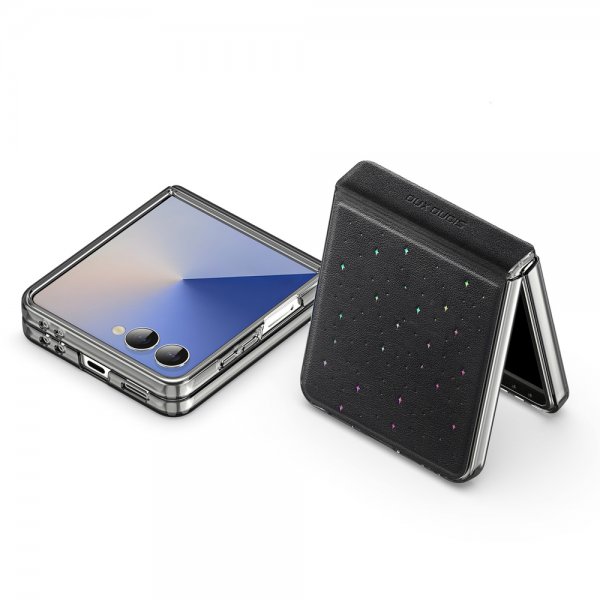Dux Ducis Samsung Galaxy Z Flip 7 Deksel Stex Series Svart