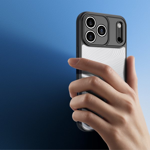Dux Ducis iPhone 17 Pro Max Deksel Aimo Series Svart