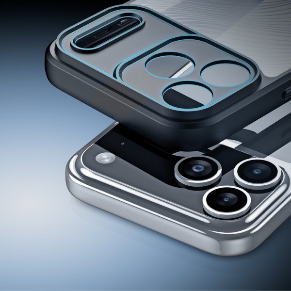 Dux Ducis iPhone 17 Pro Max Deksel Aimo Series Svart