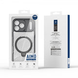 Dux Ducis iPhone 17 Pro Deksel Aimo Series MagSafe Kickstand Svart