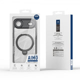 Dux Ducis iPhone Air Deksel Aimo Series MagSafe Kickstand Svart