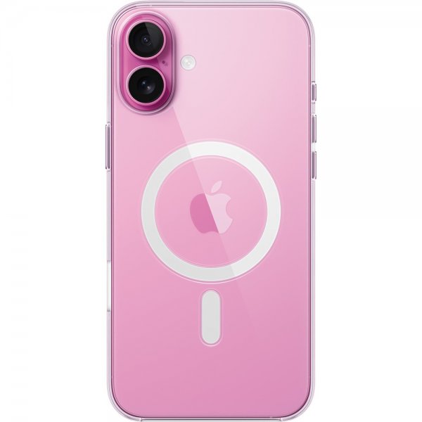 Apple Original iPhone 16 Plus Deksel Clear Case MagSafe Transparent