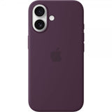Apple Original iPhone 16 Deksel Silicone Case MagSafe Plum