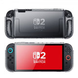 Supcase Nintendo Switch 2 Deksel Crystal Transparent Svart