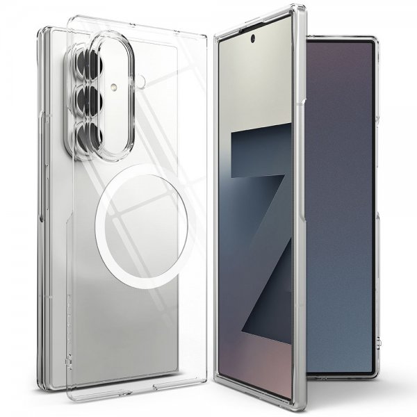 Ringke Samsung Galaxy Z Fold 7 Deksel Slim Magnetic Transparent