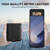 Tech-Protect Samsung Galaxy Z Flip 7 Etui Wallet Svart