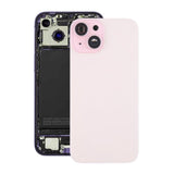 iPhone 15 Plus Baksideglass med Magnet og Kameralinse - Rosa