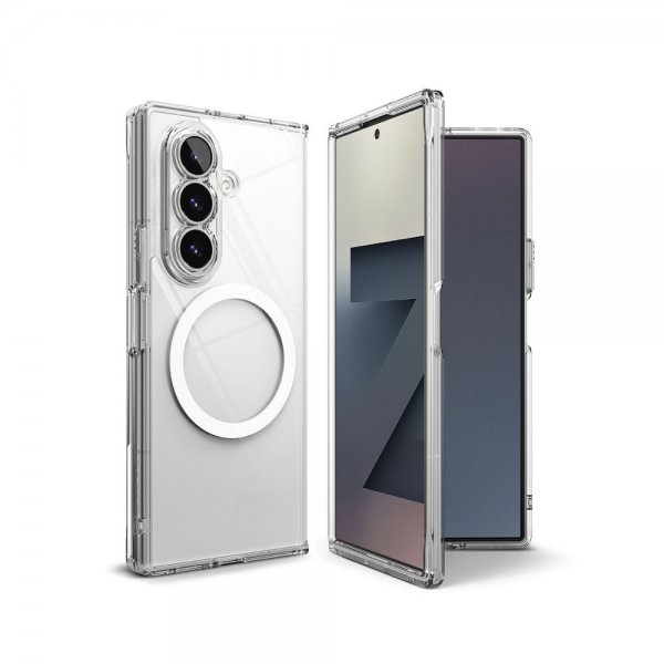 Ringke Samsung Galaxy Z Fold 7 Deksel Fusion Magnetic Transparent