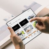 Ringke Samsung Galaxy Z Fold 7 Skjermbeskytter Dual Easy Pro Film 2-pakning