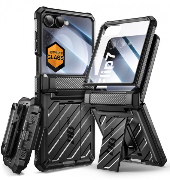 Supcase Samsung Galaxy Z Flip 7 Deksel UB Pro Svart